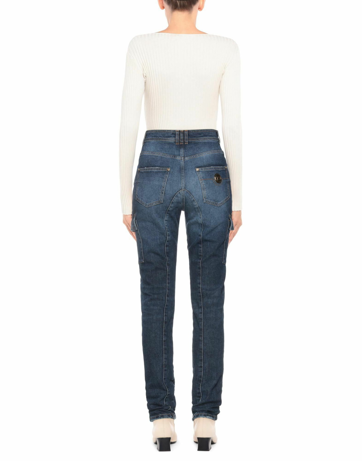 Balmain Womens Jeans in Blue