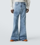 Junya Watanabe High-rise flared jeans