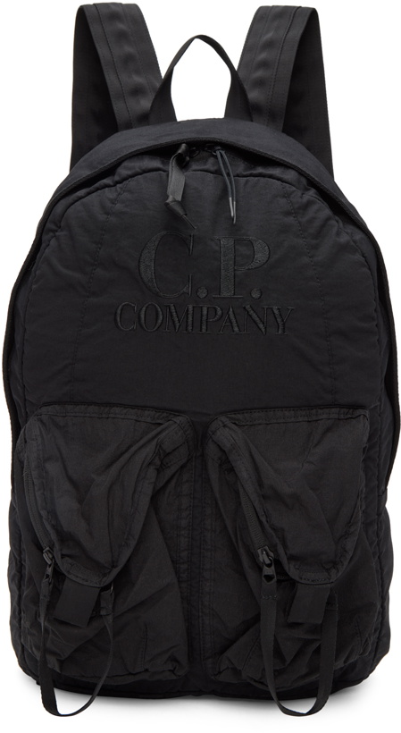 Photo: C.P. Company Black Taylor P Backpack