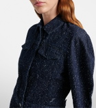 Jacquemus Ovalo de-Nîmes embroidered denim jacket