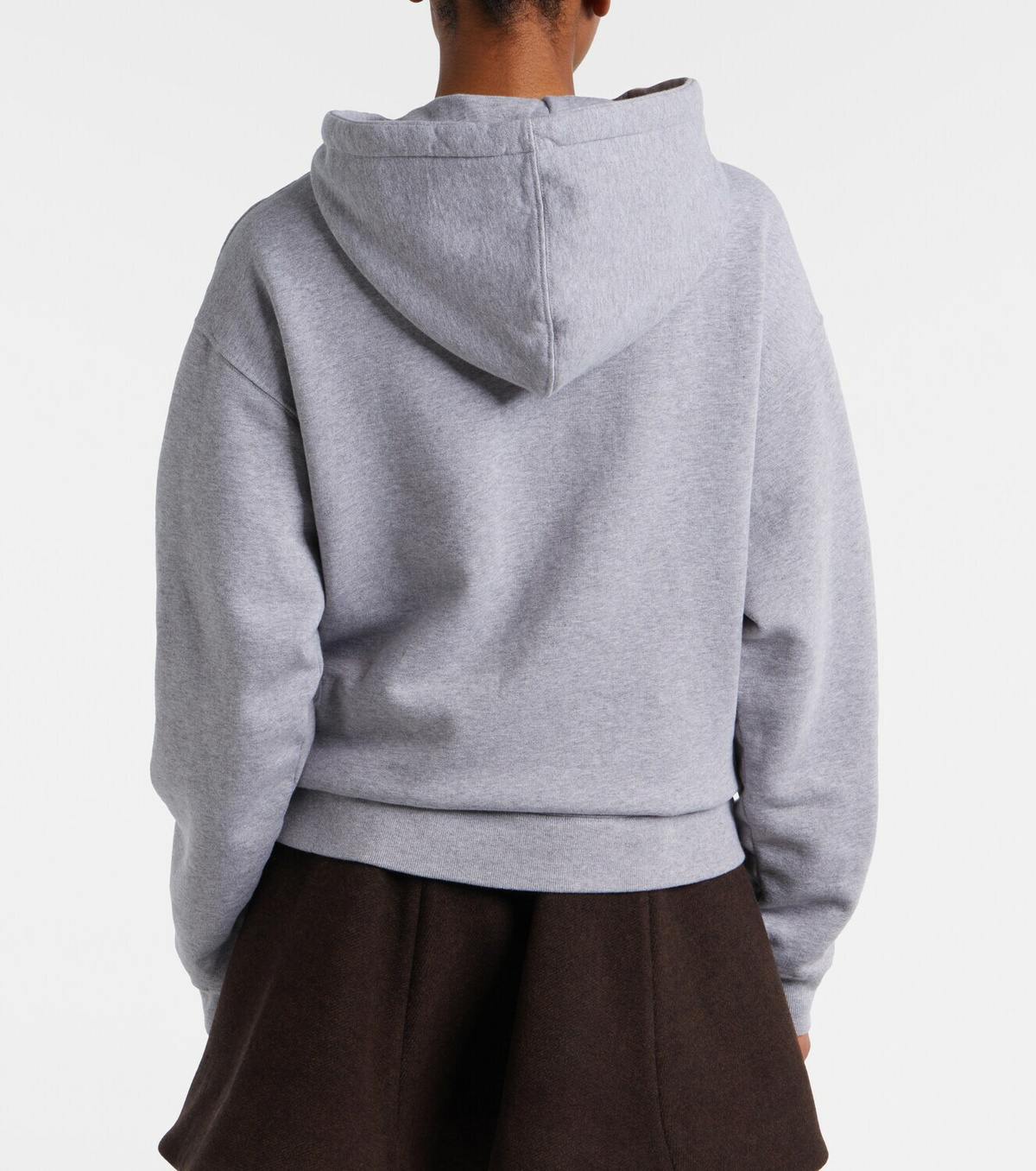 JW Anderson Cropped cotton hoodie