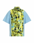 Msgm Mens Shirt Light in Blue
