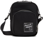 Maison Kitsuné Black Nylon Crossbody Bag