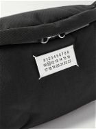 Maison Margiela - Glam Slam Logo-Appliquéd Webbing-Trimmed Canvas Belt Bag
