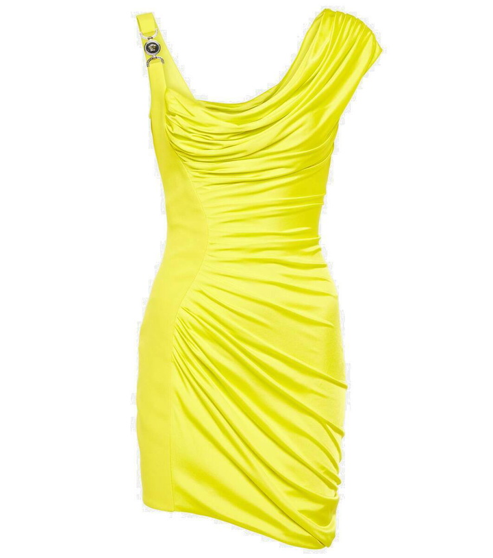 Photo: Versace Medusa '95 draped minidress