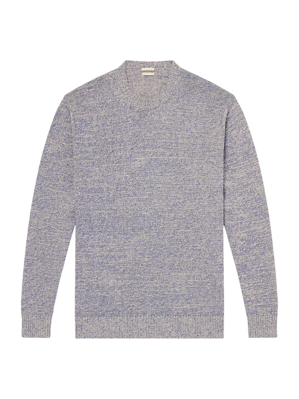 Photo: Massimo Alba - Dustin Cotton Sweater - Gray