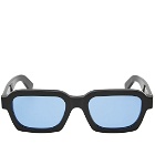 SUPER Caro Sunglasses in Black/Blue