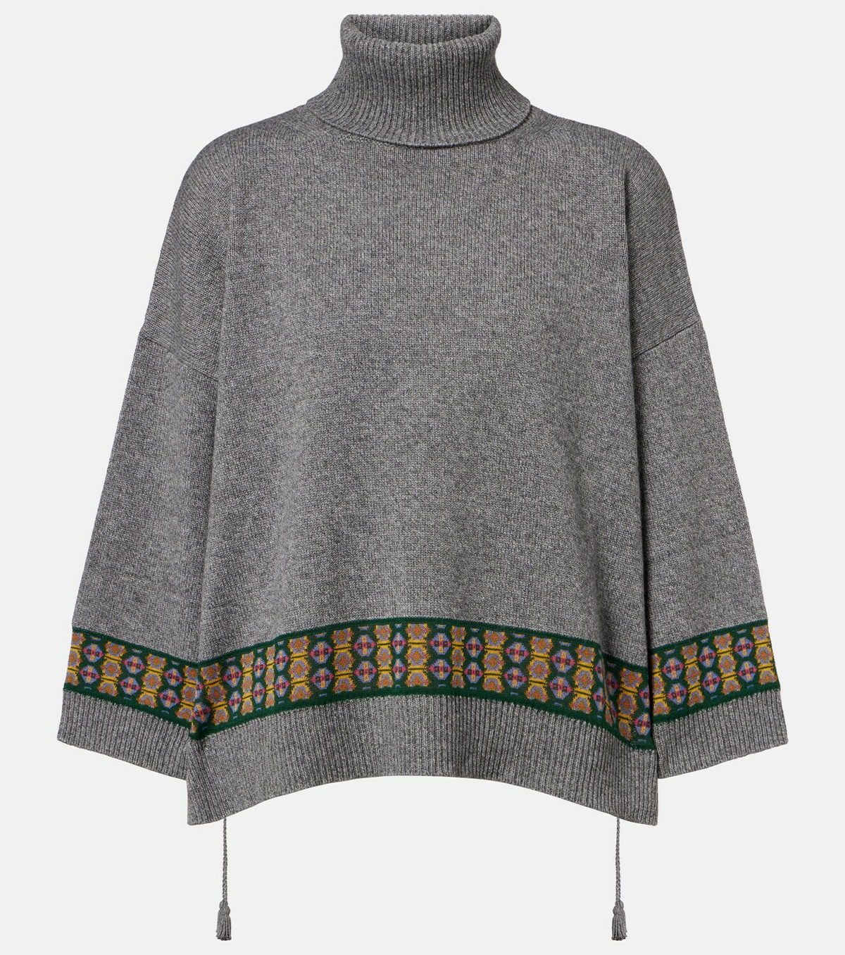 Etro Wool, cashmere, and cotton-blend sweater