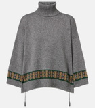 Etro Wool, cashmere, and cotton-blend sweater