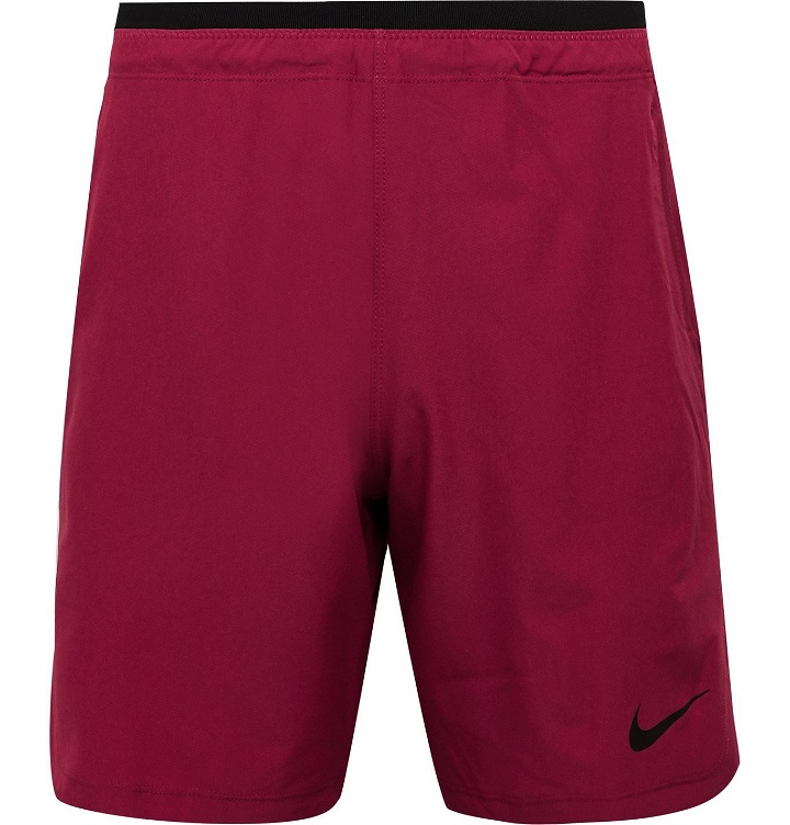 Photo: Nike Training - Pro Rep Dri-FIT Flex Shorts - Red