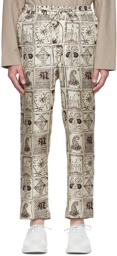 Nanushka Off-White Jain Trousers