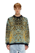 Diesel Jumper with acid rain effect - Knitwear Mens in Multicolor
