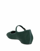 Giorgio Armani Womens Ballet flats Dark in Green