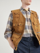 Polo Ralph Lauren - Suede Utility Vest - Brown