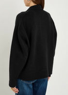 Citizens OF Humanity Agatha Wool and Cashmere-blend Polo Jumper Black