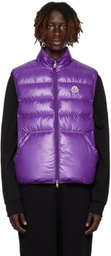 Moncler Purple Aube Down Vest
