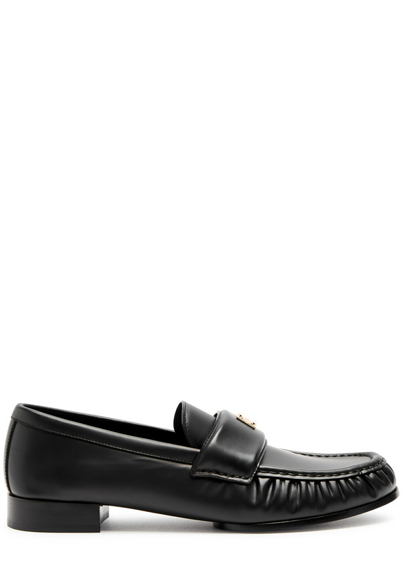 Photo: Givenchy 4G Leather Loafers Black