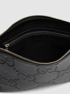 GUCCI Gg Jumbo Leather Crossbody Bag