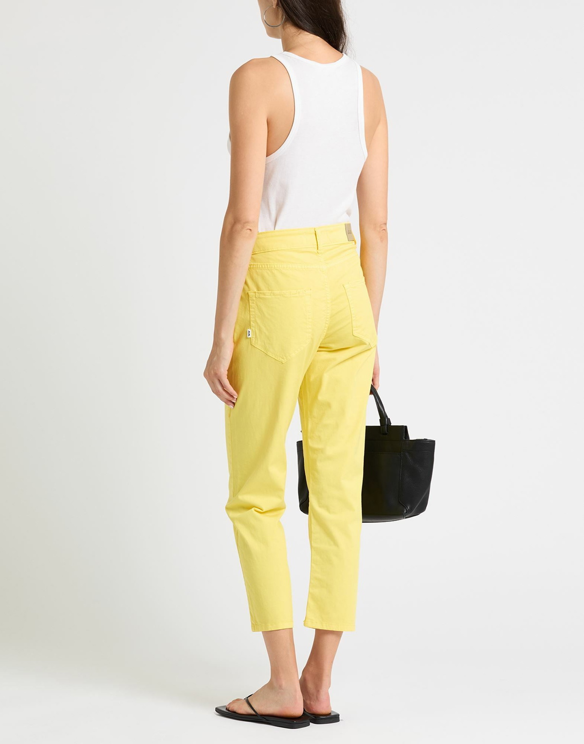 Jijil Womens Pants in Yellow