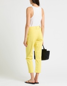 Jijil Womens Pants in Yellow