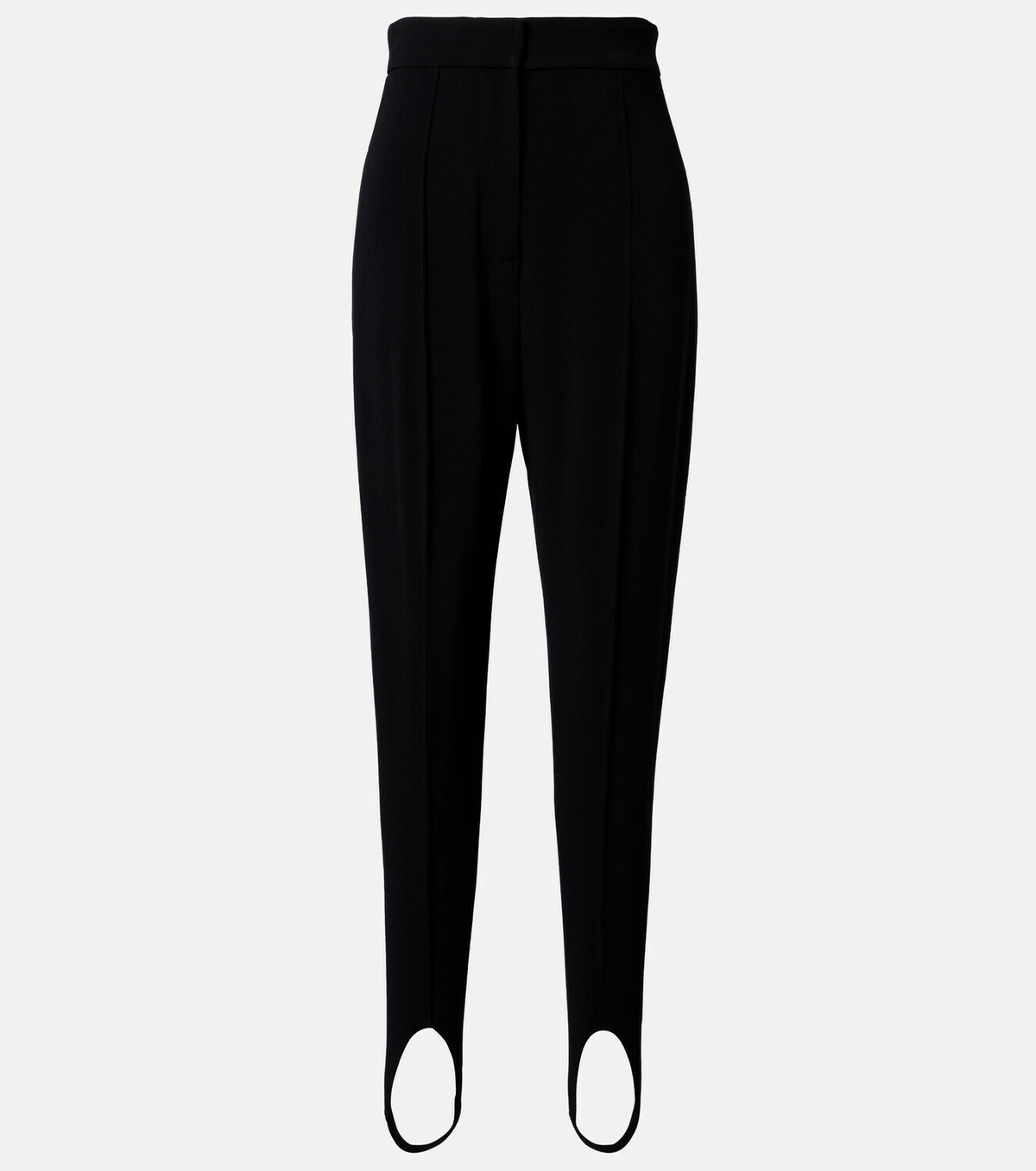 Stella McCartney High-rise jersey stirrup leggings