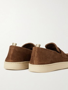 Officine Creative - Herbie Suede Loafers - Brown