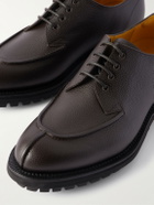 Berluti - New Oslo Full-Grain Leather Derby Shoes - Brown