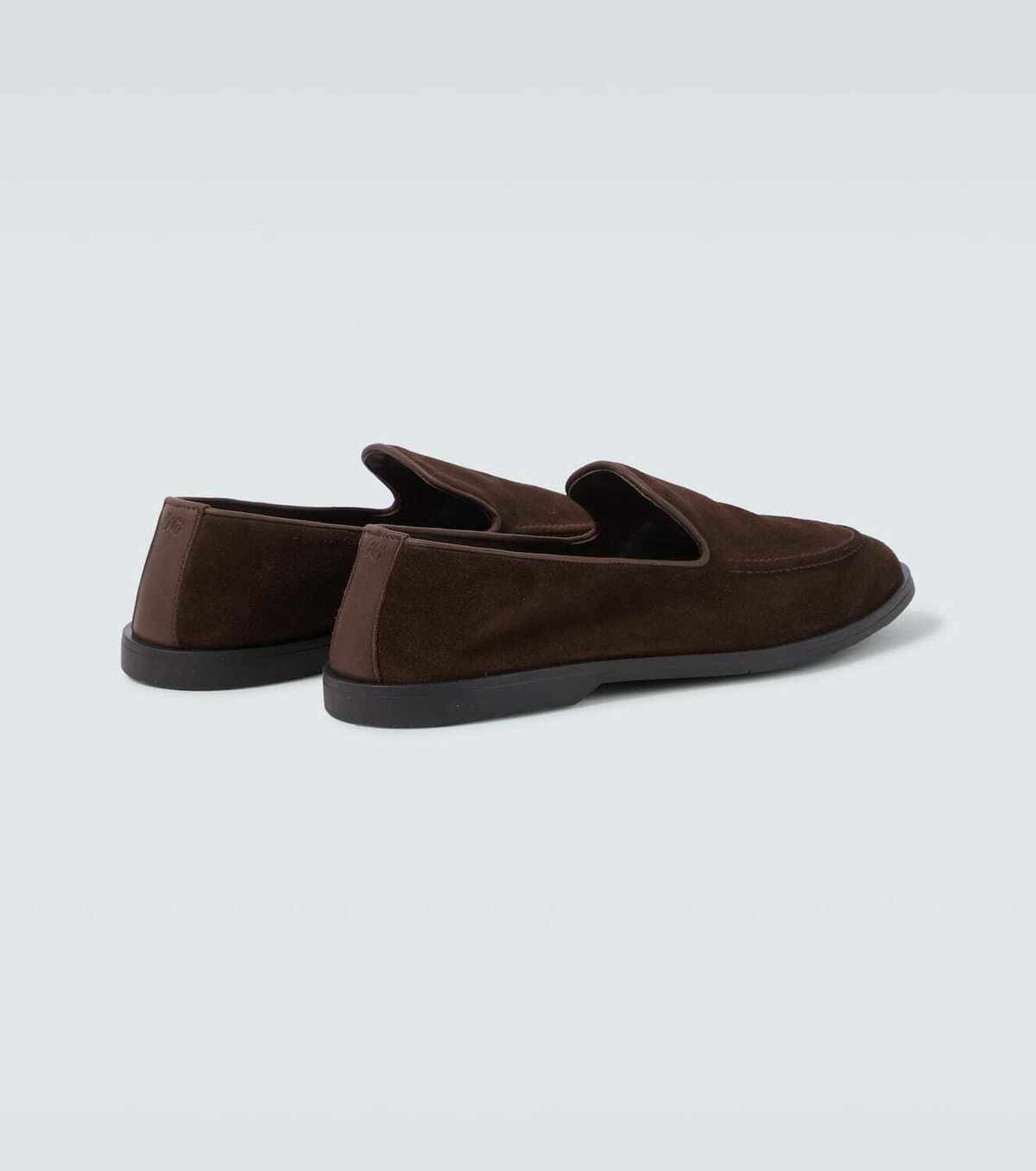 George Cleverley Cornwall suede loafers