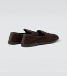 George Cleverley Cornwall suede loafers