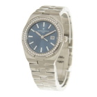 Vacheron Constantin Overseas Quartz Diamond Blue Dial Ladies Watch 1205v/100A-B590