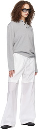 Stone Island Gray 5100024 Micro Stitch Soft Organic Cotton Polo