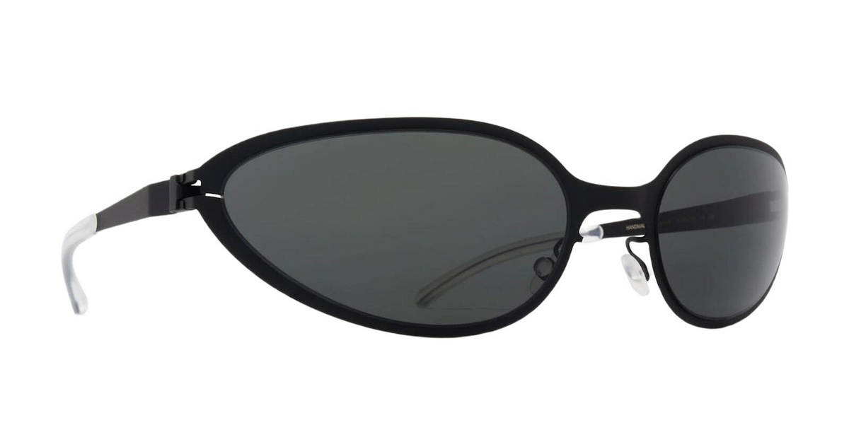 Mykita Bear - Black Solid Sunglasses