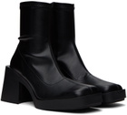 Justine Clenquet Black Lucy Stretch Ankle Boots