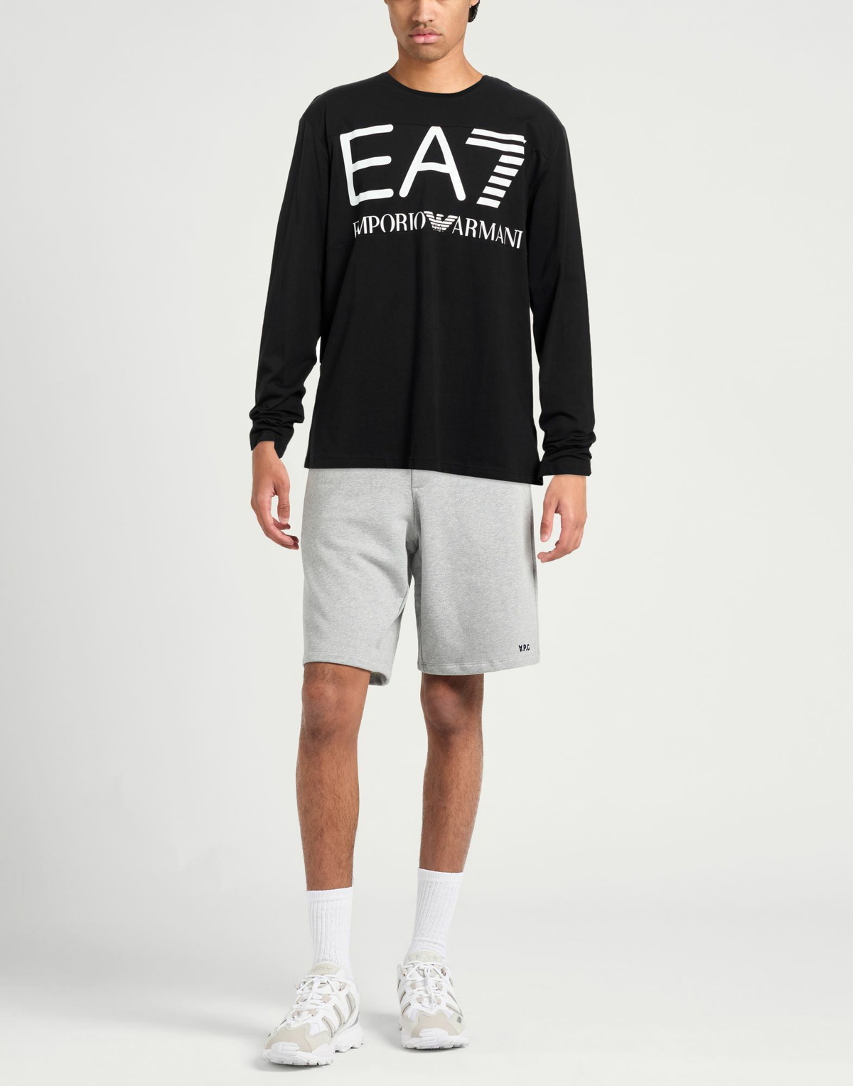 Ea7 Mens T-shirt in Black
