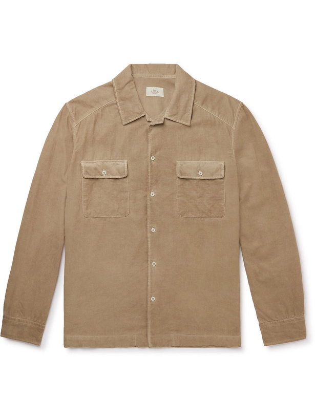 Photo: Altea - Cotton-Corduroy Shirt - Neutrals