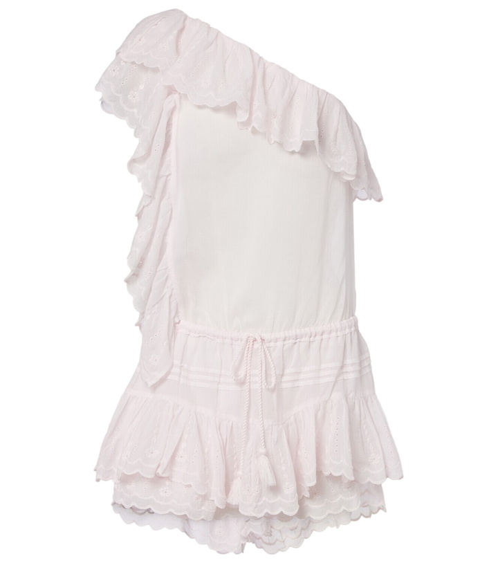 Photo: Marant Etoile Lalia embroidered ruffled minidress
