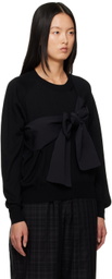 tao Black Bow Sweater