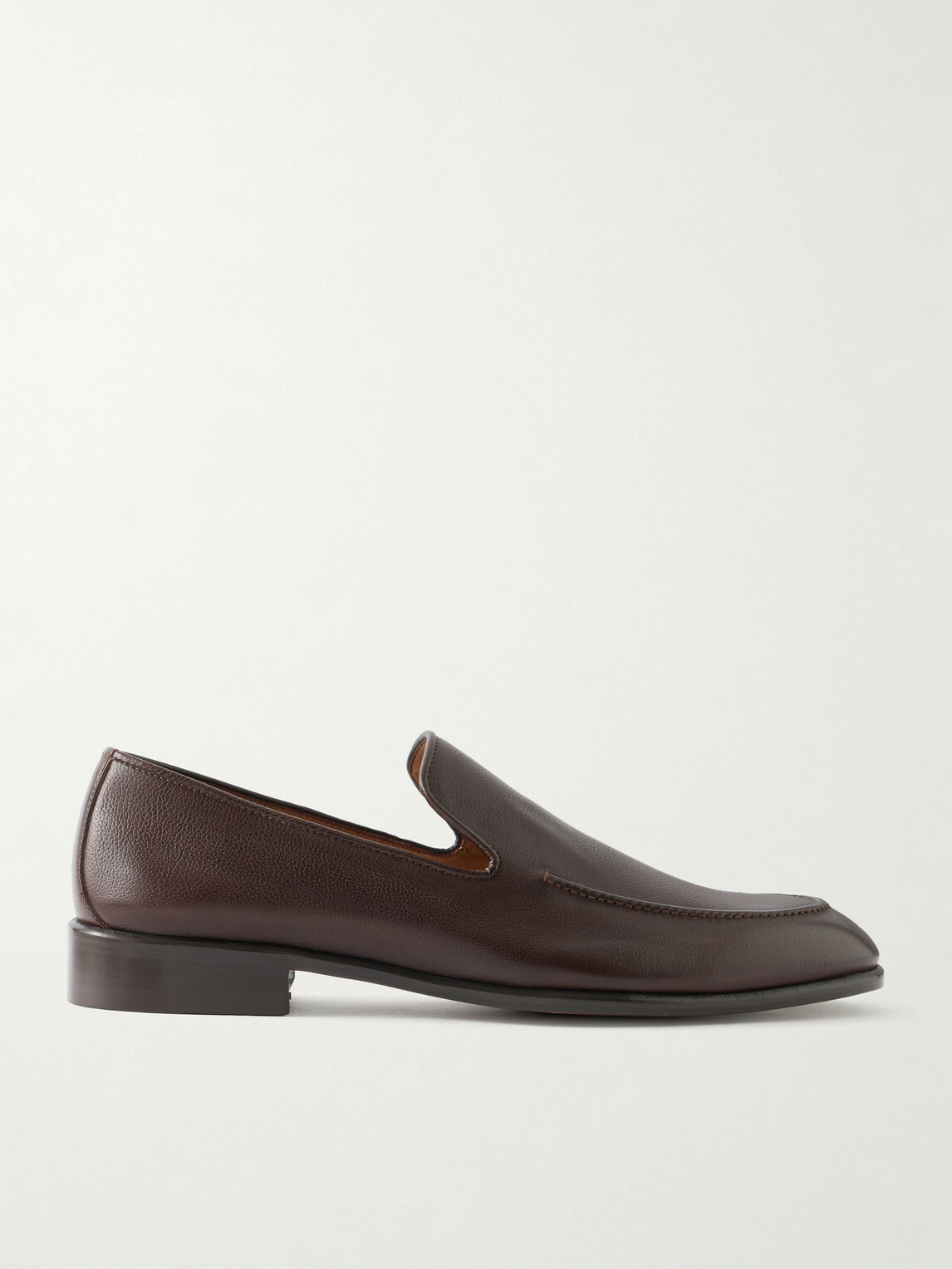 Mr P. - Venetian Leather Loafers - Brown