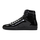 Saint Laurent Black Court Classic SL/10H Sneakers