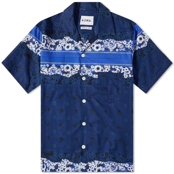 Photo: Noma t.d. Men's Draw Your Garden Vacation Shirt in Navy