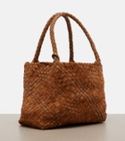 The Row Ruth Small woven leather tote bag
