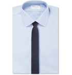 De Bonne Facture - 6cm Linen Tie - Blue