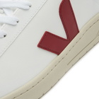 Veja Men's Urca Sneakers in White/Marsala