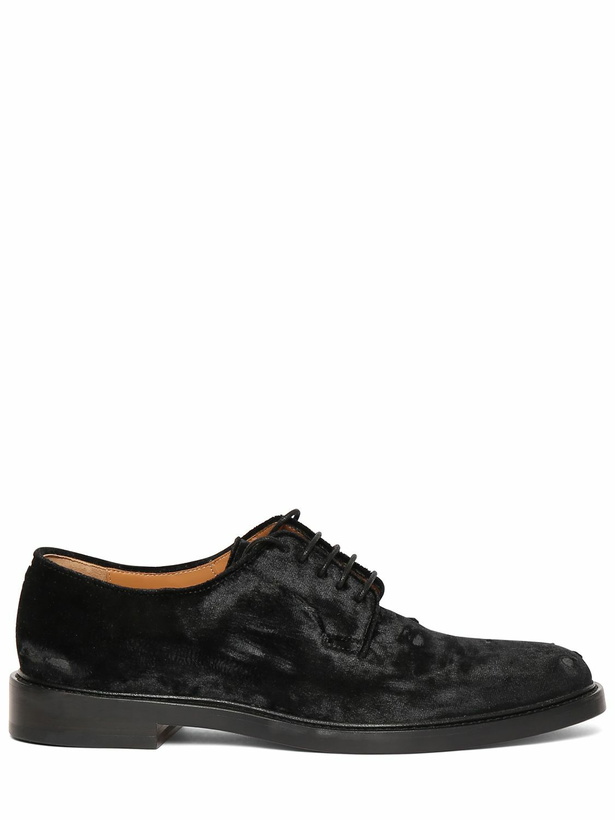 Photo: MAISON MARGIELA - Stone Treatment Lace-up Oxford Shoes