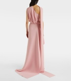 Maticevski Priority draped crêpe gown