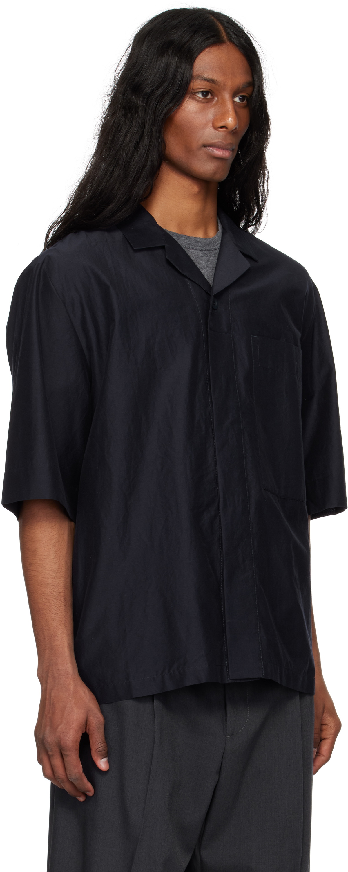 Toogood Navy 'The Landscaper' Shirt Toogood