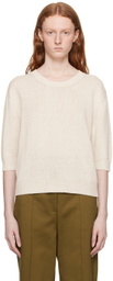 Margaret Howell Off-White Relaxed-Fit Sweater