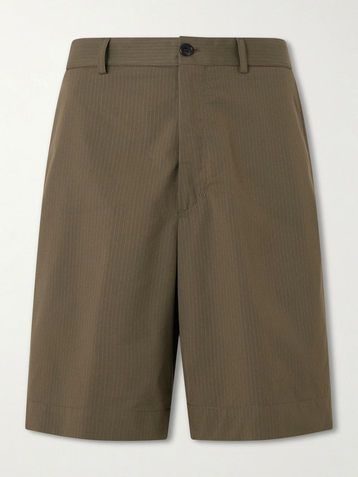 Slowear - Ribstop Cotton-Blend Shorts - Green