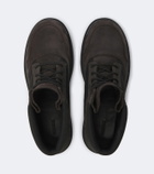 Balenciaga Combat Strike suede-trimmed lace-up boots