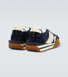 Tom Ford James suede-trimmed sneakers